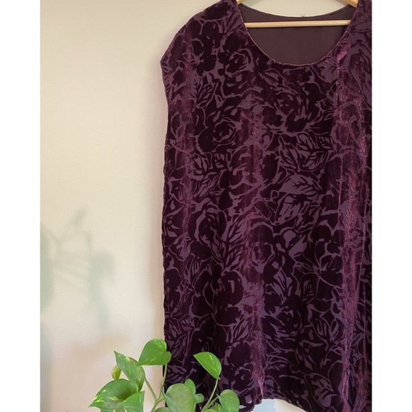 Wilfred (Aritzia) Silk & Velvet 'Bouchette' Dress - Picture 6 of 6